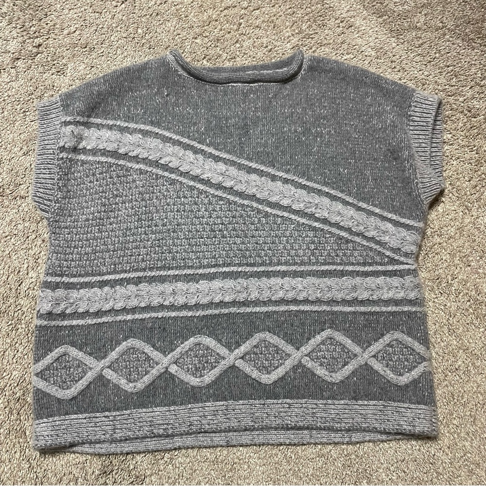 Women’s Fisherman Out of Ireland Lambswool Sweater Size XL